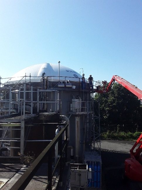 News récente sur la reprise des chantiers biogaz en France après déconfinement :