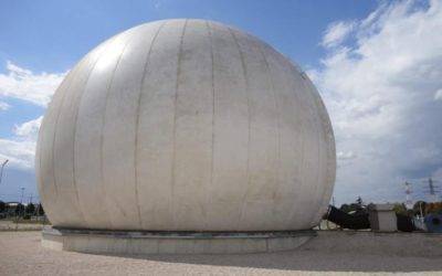 Un projet clé en mains de gazomètre de 5000m3 pour GRT Gaz