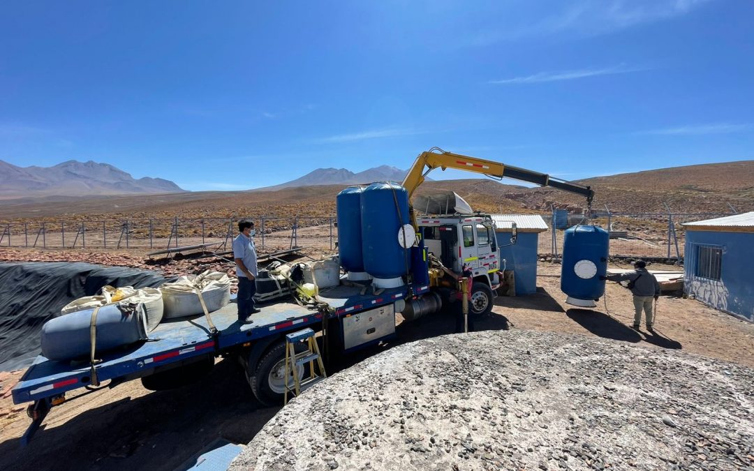 Tratamiento con arsénico en el desierto de Atacama