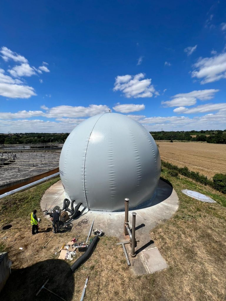Gasholder Sattler for Suez Cholet