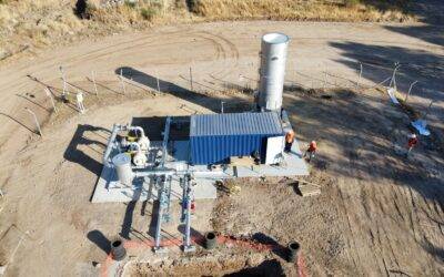 A turnkey project to measure and flare biogas in Chile