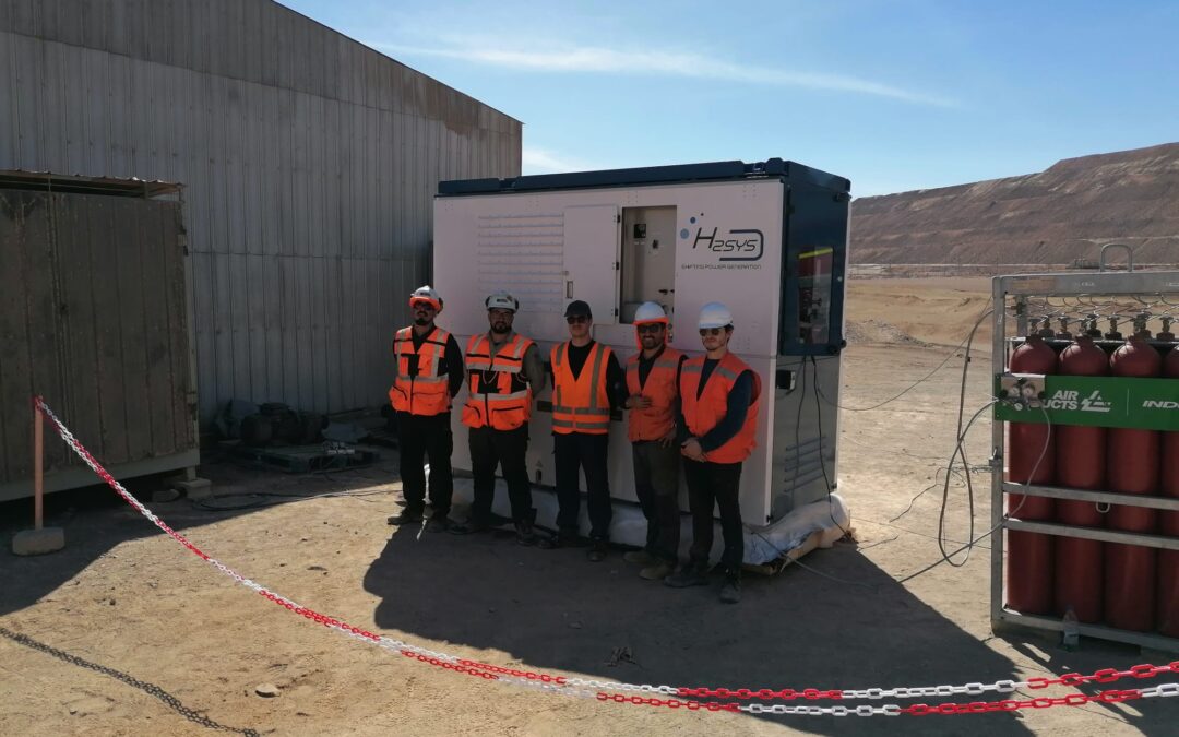 Micr’Eau installe des groupes électrogènes H2SYS dans le nord Chili