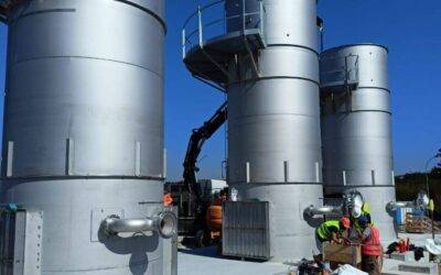 Contrato de mantenimiento de 6 antorchas en Achères